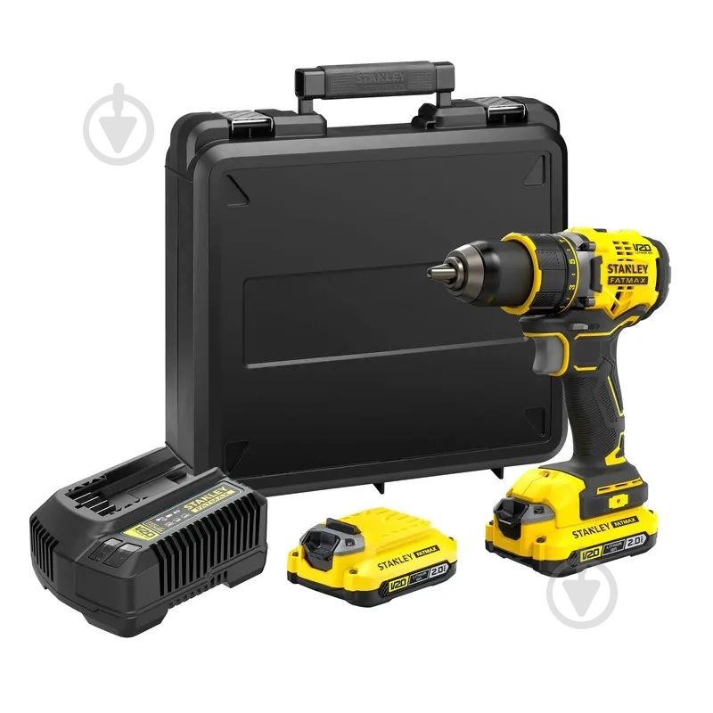 Шуруповерт аккумуляторный Stanley FatMax SBD720D2K - фото 1 Шуруповерт аккумуляторный Stanley FatMax SBD720D2K - фото 1