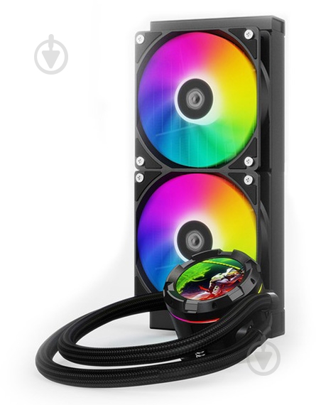 Система водного охлаждения ID-Cooling Space LCD SL240 XE - фото 1