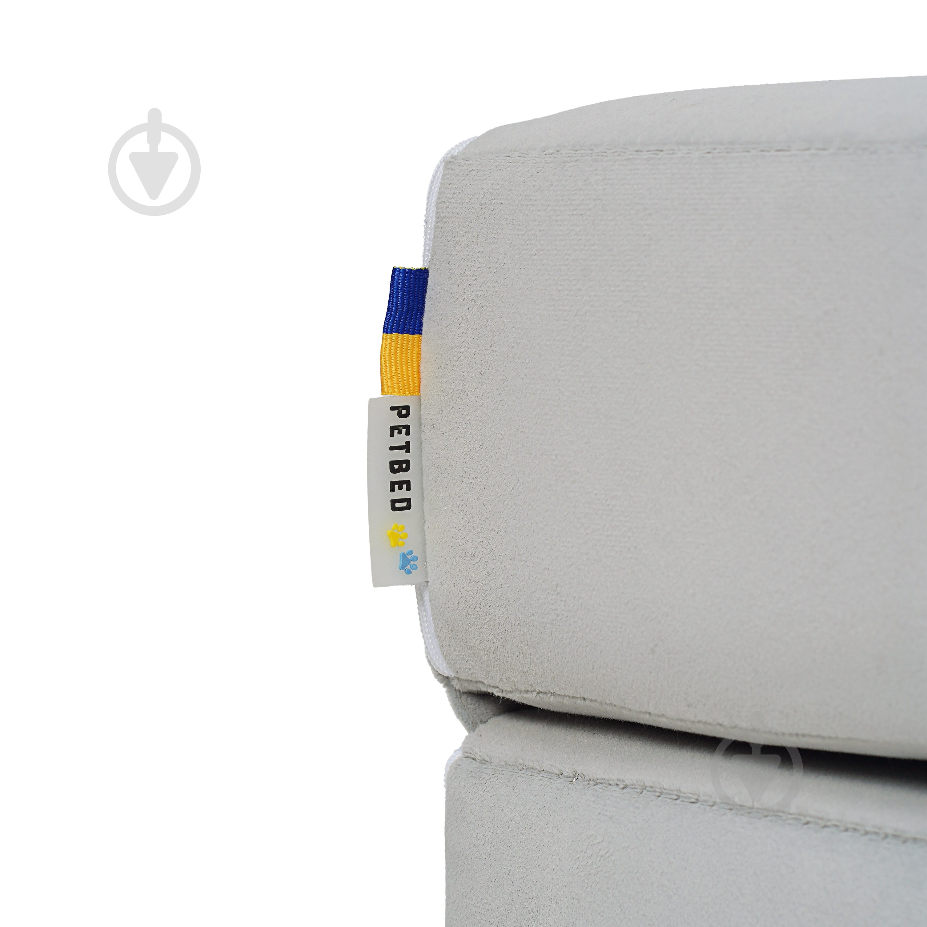 Сходинки м'які PETBED 44х42 см h-24 см велюр сірий - фото 8 Сходинки м'які PETBED 44х42 см h-24 см велюр сірий - фото 8