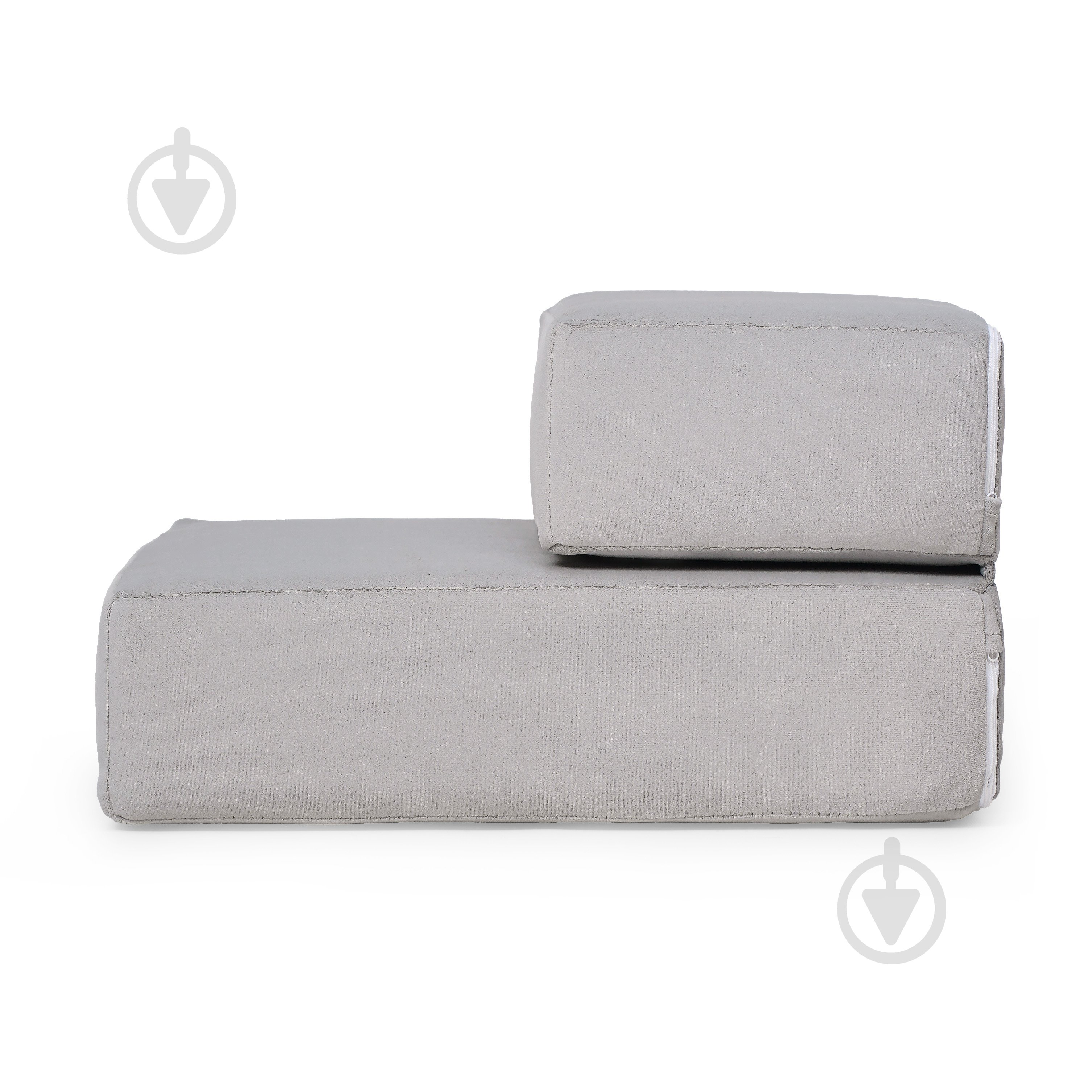 Сходинки м'які PETBED 44х42 см h-24 см велюр сірий - фото 5 Сходинки м'які PETBED 44х42 см h-24 см велюр сірий - фото 5