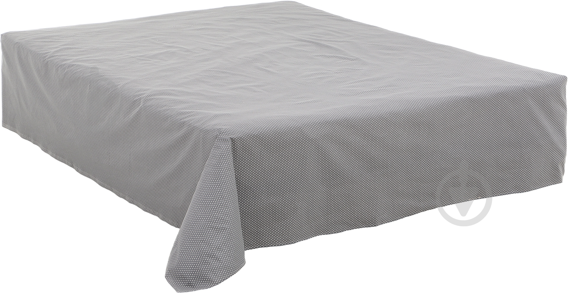 Простирадло Basic горошок 240x220 см сірий La Nuit - фото 1