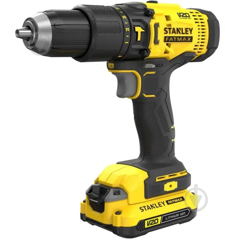 Шуруповерт ударний акумуляторний Stanley FatMax SCD711C2K - фото 1