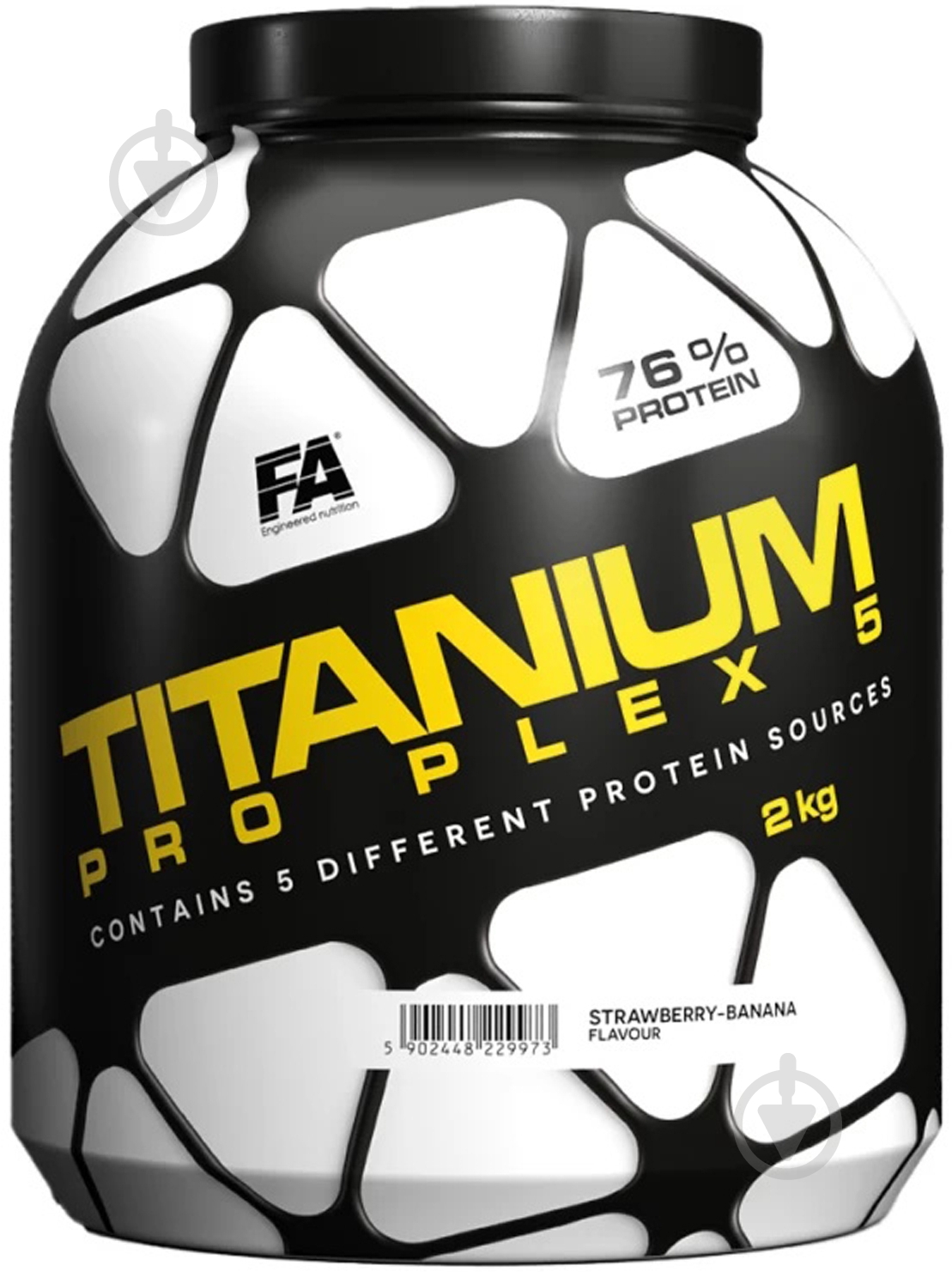 Протеїн Fitness Authority Titanium Pro Plex ванільний 2 кг - фото 1
