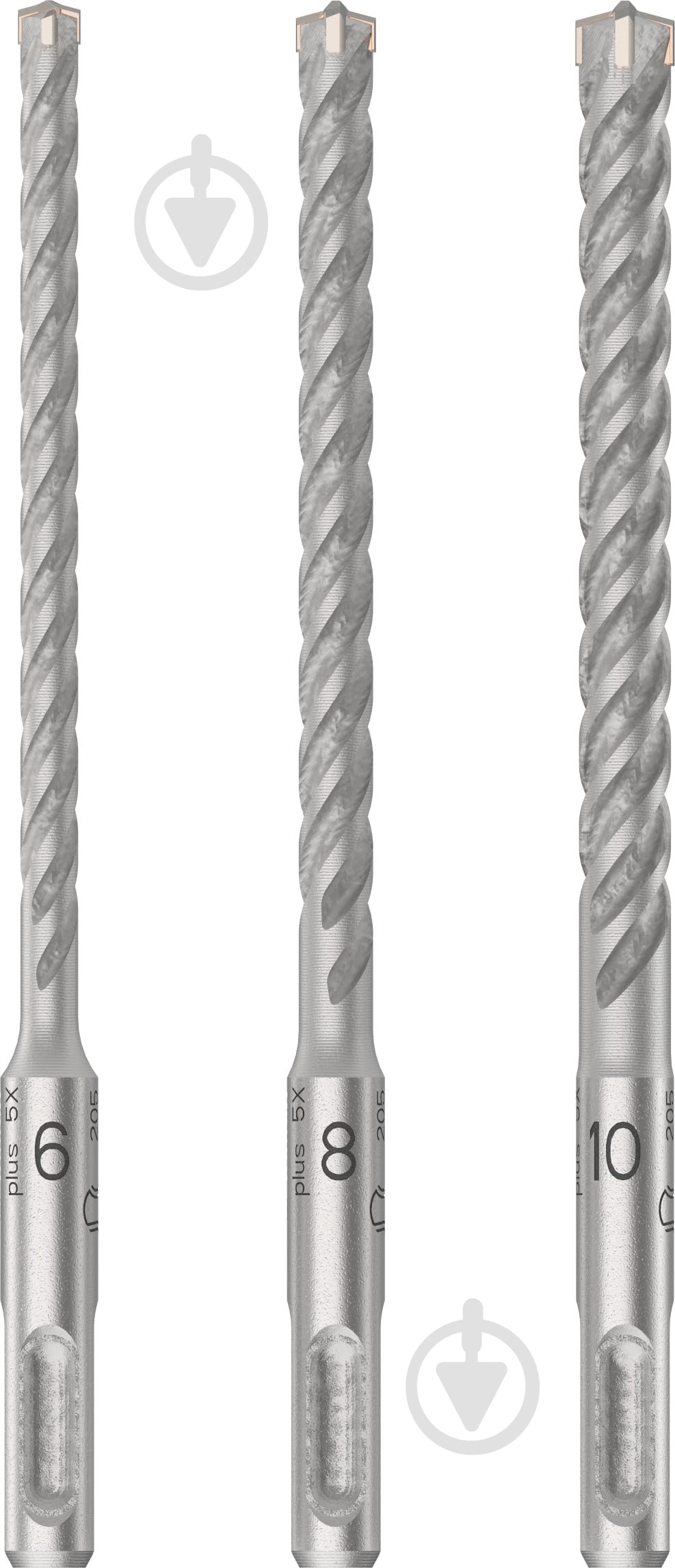 Набор буров Bosch 5X SDS-plus 6x3 шт. 2.608.833.912 - фото 3 Набор буров Bosch 5X SDS-plus 6x3 шт. 2.608.833.912 - фото 3