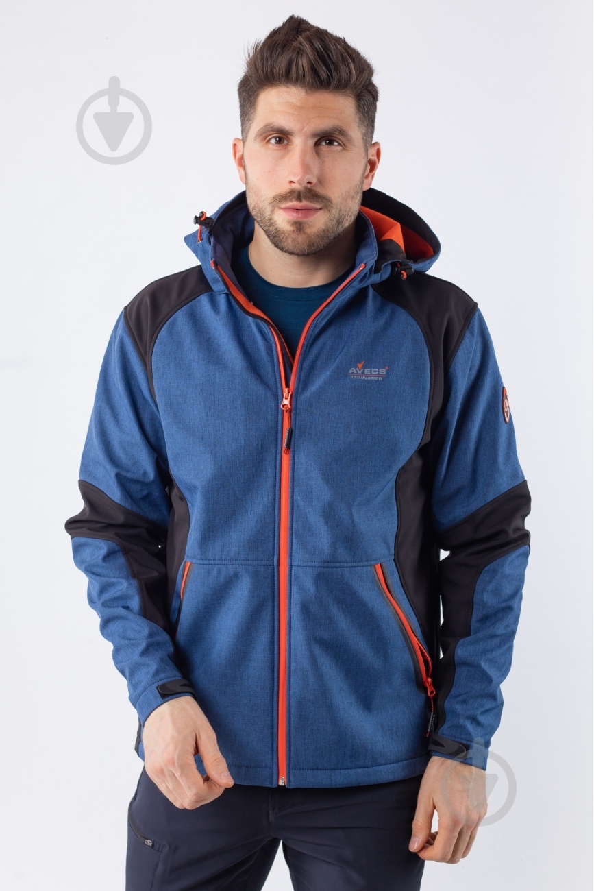 Куртка чоловіча демісезонна Avecs AV-50176/3 р.2XL синя - фото 1 Куртка чоловіча демісезонна Avecs AV-50176/3 р.2XL синя - фото 1