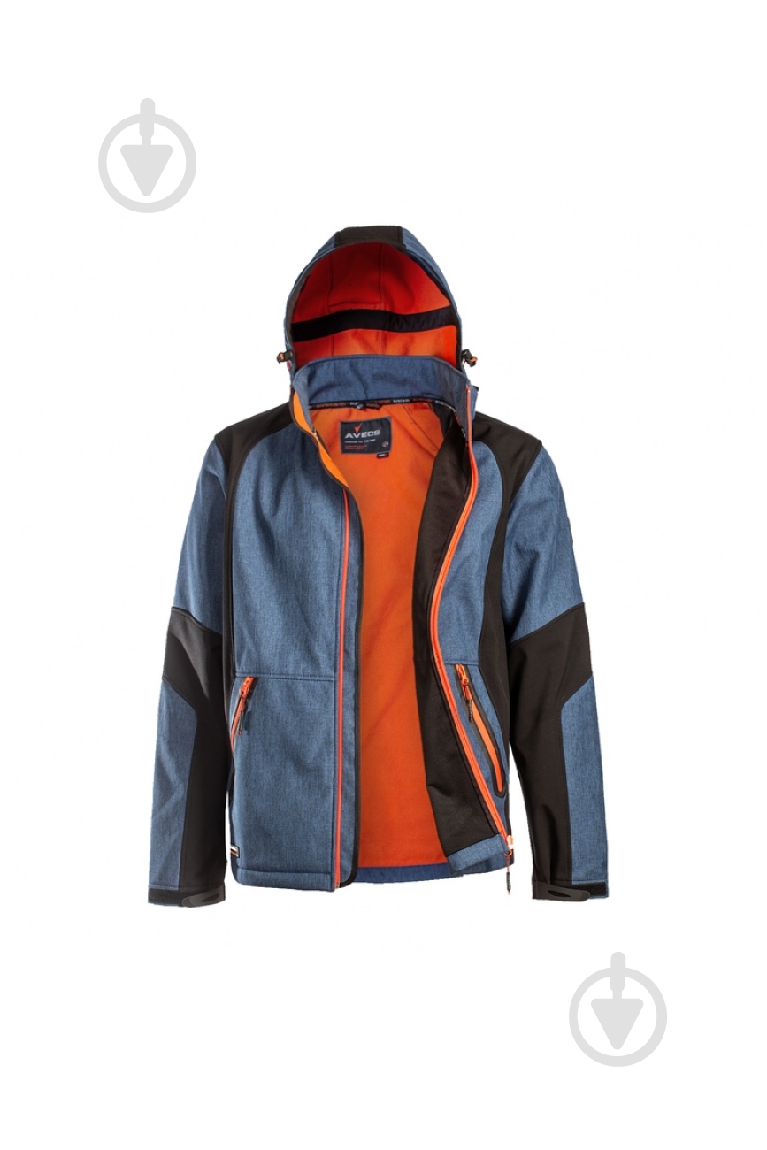 Куртка чоловіча демісезонна Avecs AV-50176/3 р.2XL синя - фото 3 Куртка чоловіча демісезонна Avecs AV-50176/3 р.2XL синя - фото 3