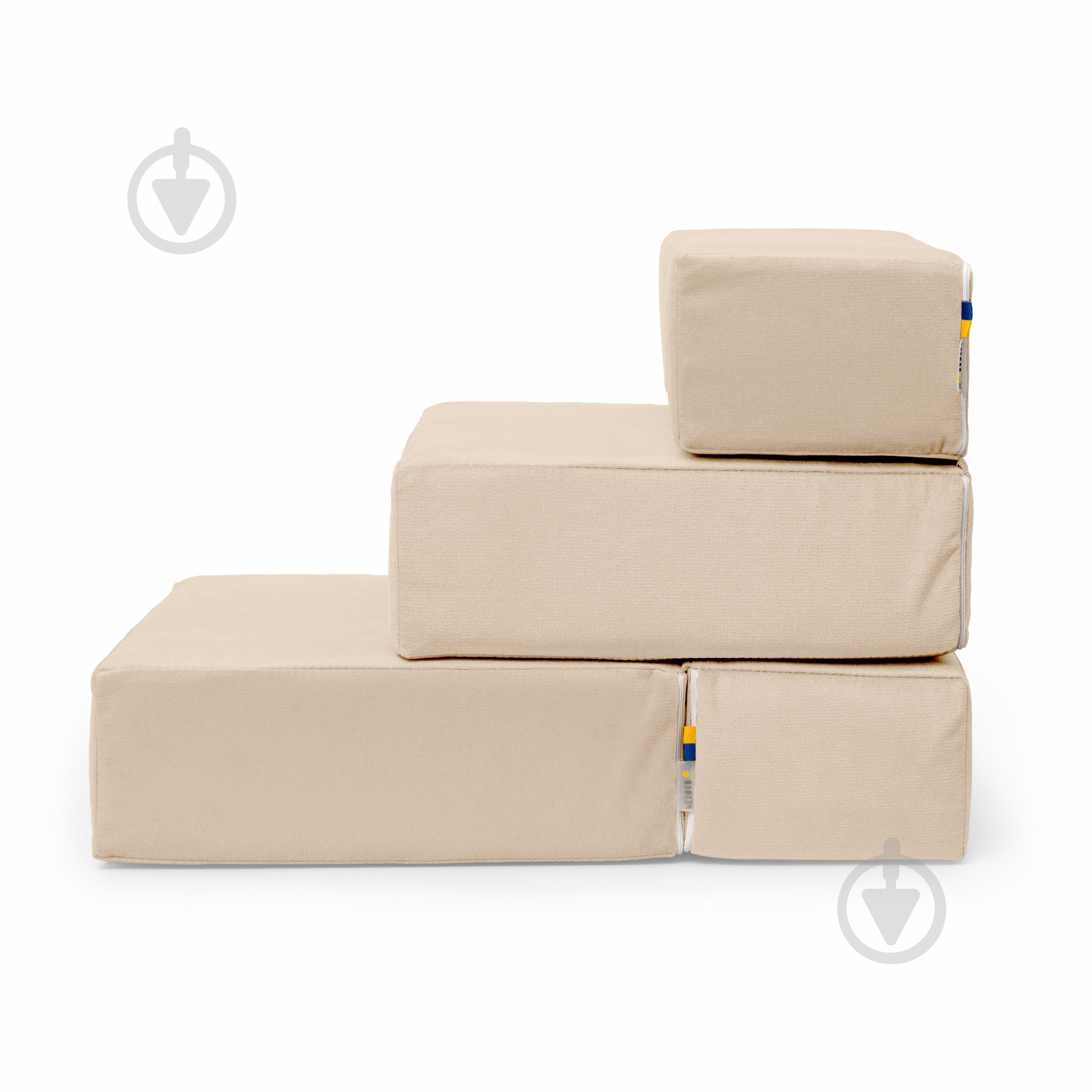 Сходинки м'які PETBED 66х42 см h-45 см велюр бежевий - фото 4