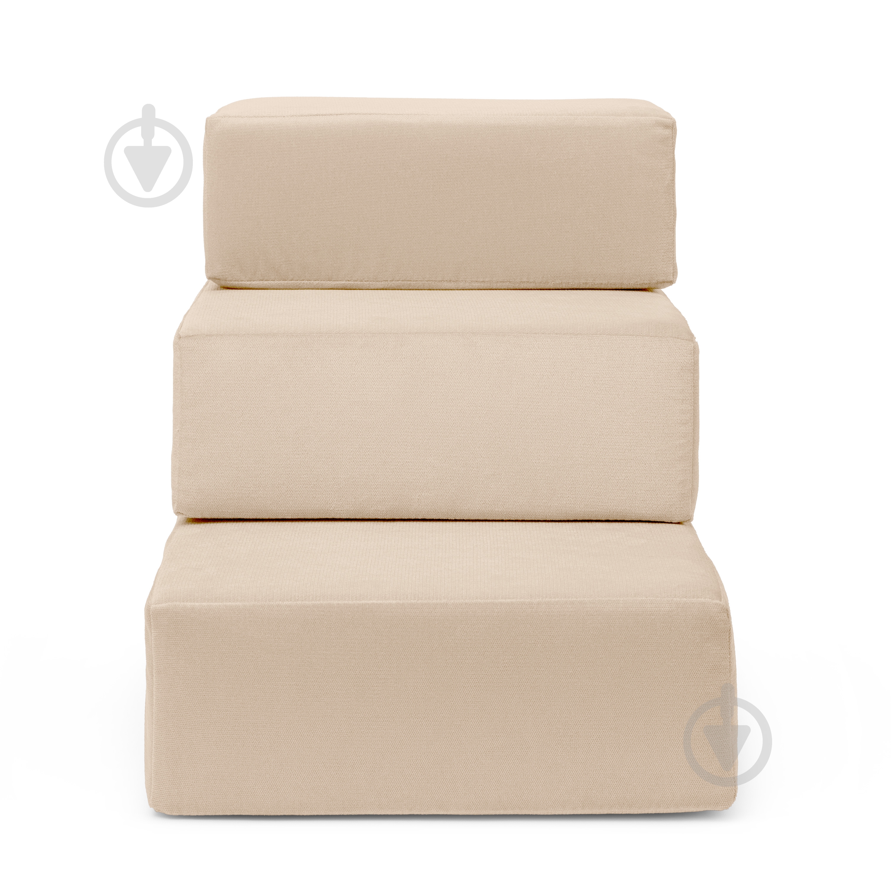 Сходинки м'які PETBED 66х42 см h-45 см велюр бежевий - фото 5