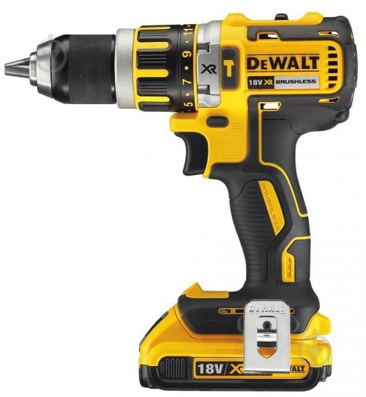 Шуруповерт ударний акумуляторний DeWalt DCD795D2 - фото 1 Шуруповерт ударний акумуляторний DeWalt DCD795D2 - фото 1