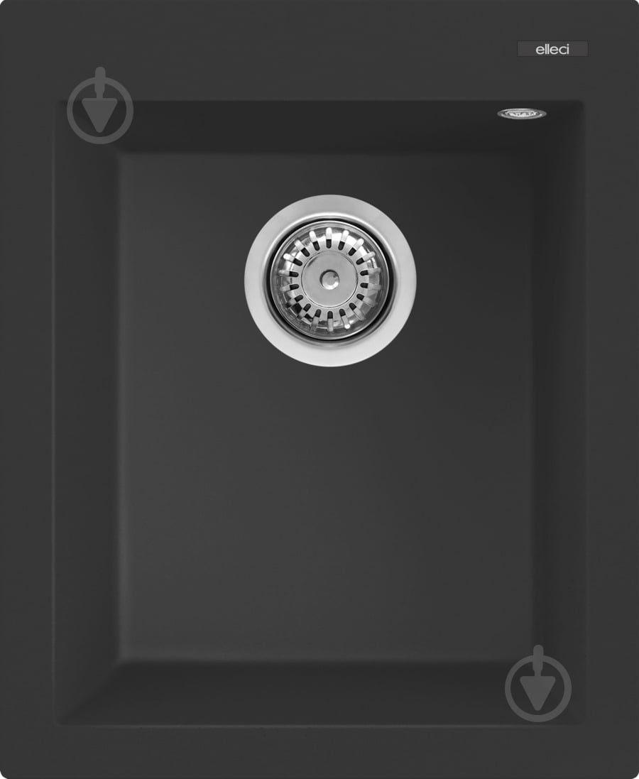 Мойка для кухни ELLECI Q 100 on top nero 40 - фото 1