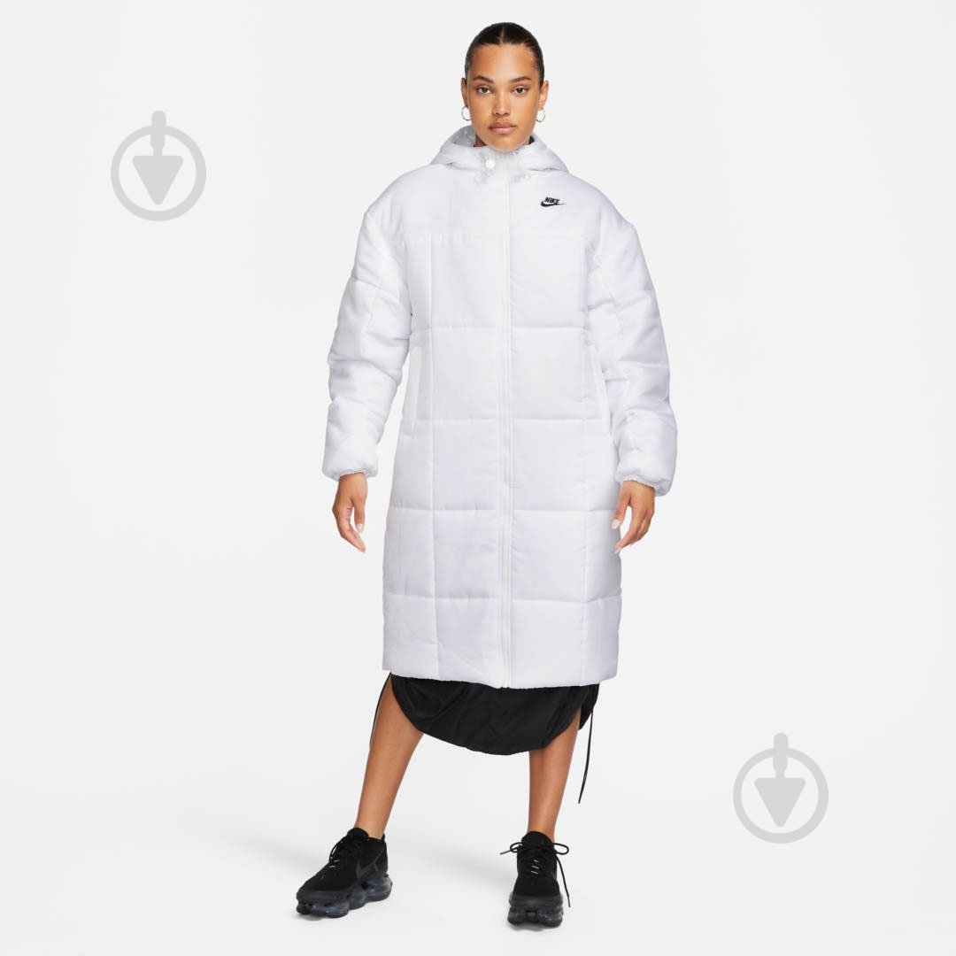 Куртка женская зимняя Nike W NSW TF THRMR CLSC PARKA FB7675-100 р.L белая - фото 1 Куртка женская зимняя Nike W NSW TF THRMR CLSC PARKA FB7675-100 р.L белая - фото 1