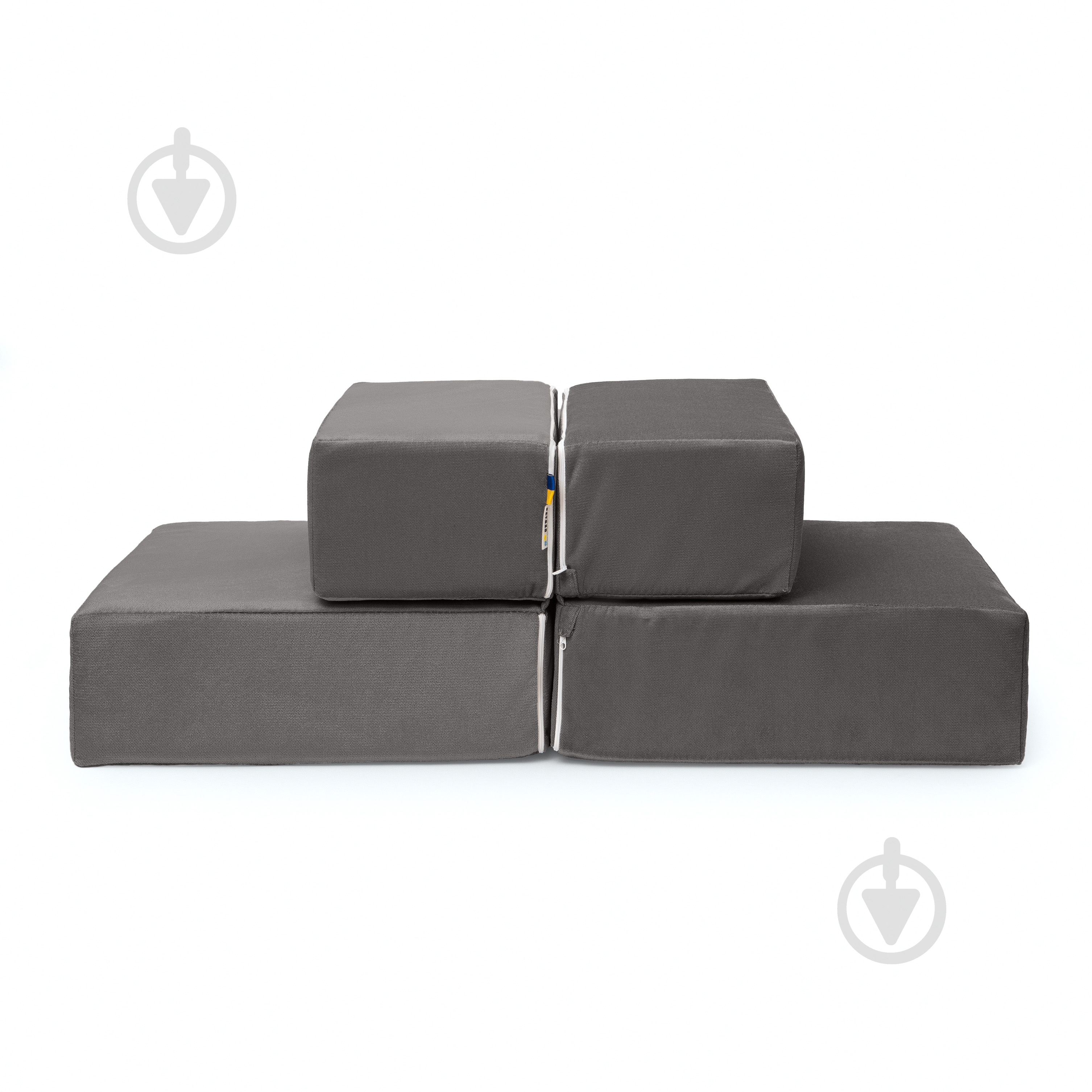 Ступени мягкие PETBED 66х42 см h-45 см велюр темно-серый - фото 6 Ступени мягкие PETBED 66х42 см h-45 см велюр темно-серый - фото 6