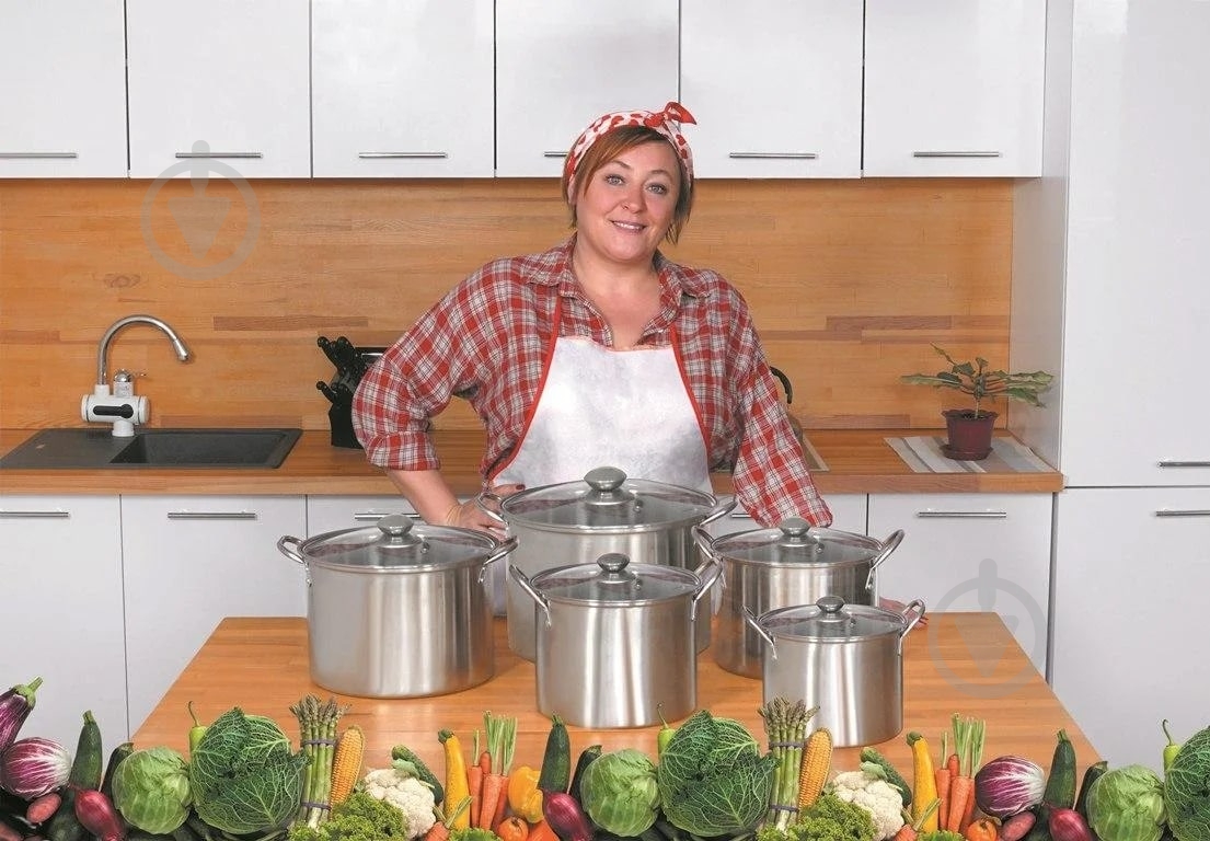 Набор кастрюль Supretto 10 предметов (5697) - фото 3