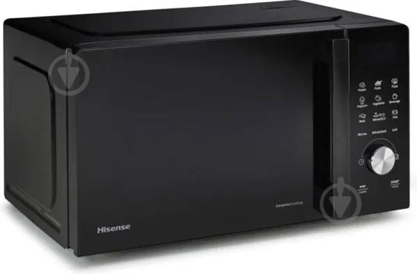 Мікрохвильова піч Hisense H20MOBSD1H (MO20XYZ) Black - фото 4