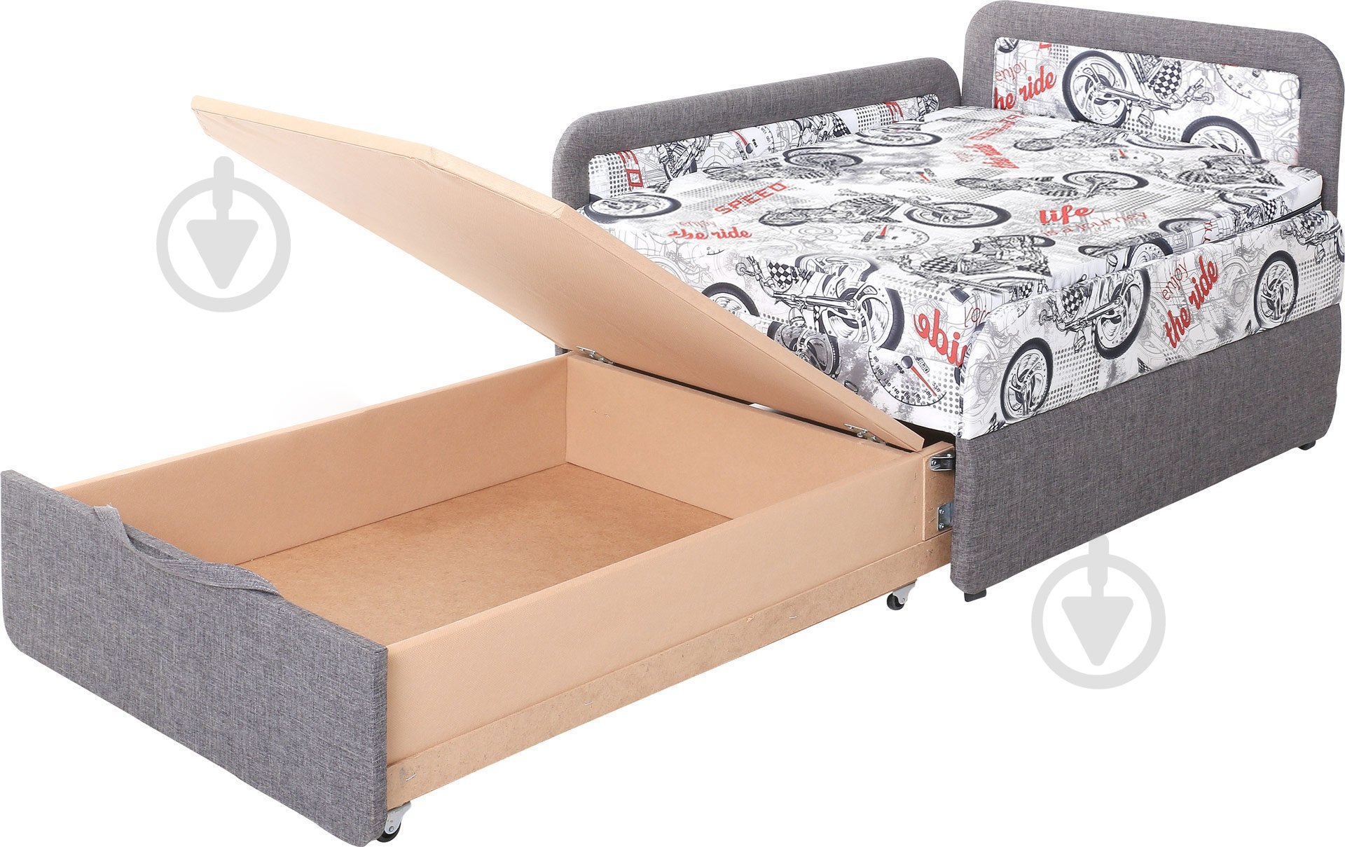 Тахта Берегиня Марио правая серый 970x750x660 мм - фото 2 Тахта Берегиня Марио правая серый 970x750x660 мм - фото 2