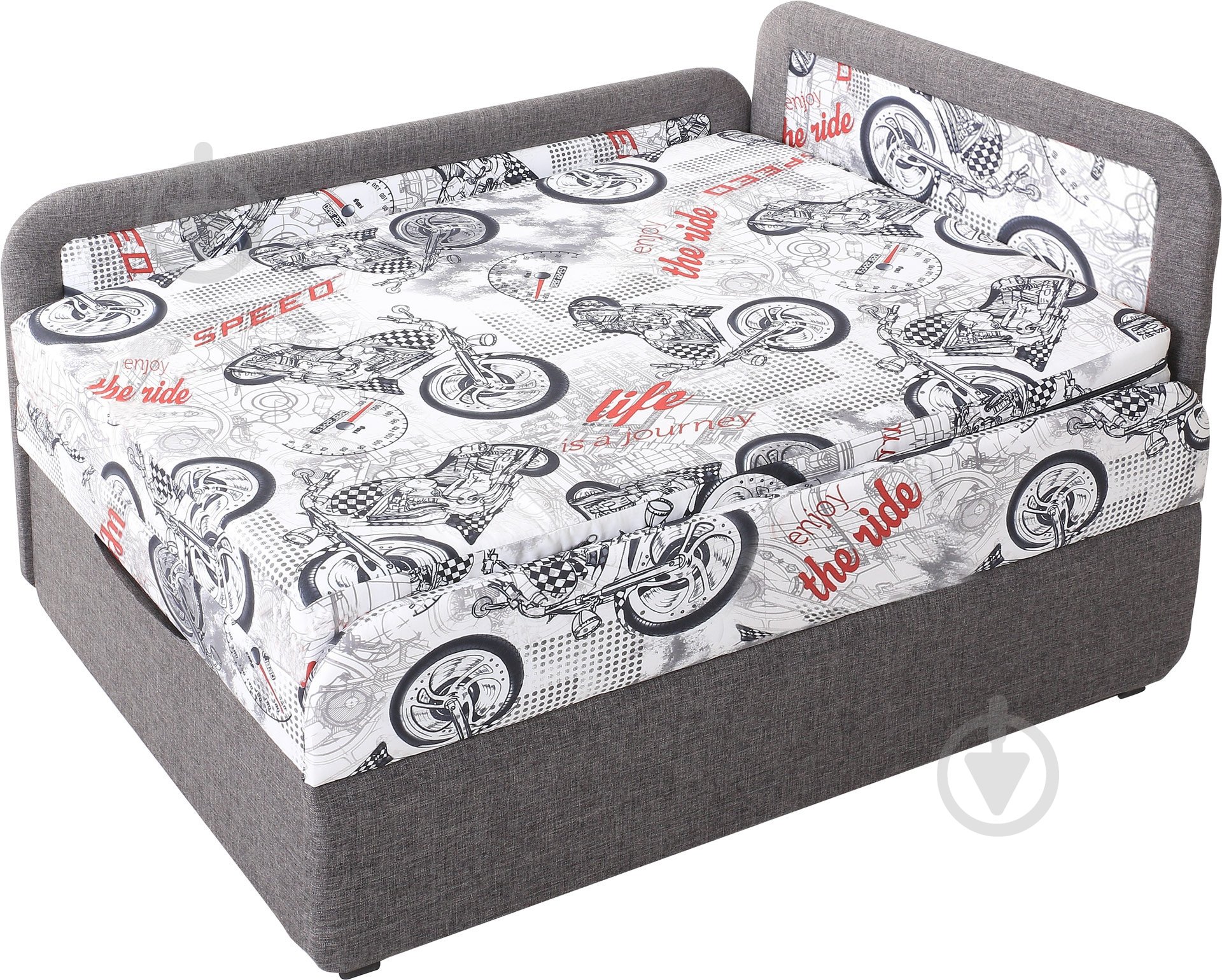 Тахта Берегиня Марио правая серый 970x750x660 мм - фото 1 Тахта Берегиня Марио правая серый 970x750x660 мм - фото 1