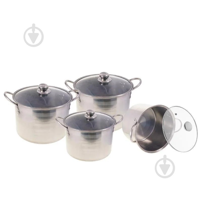 Набор кастрюль Supretto 8 предметов (5740) - фото 1