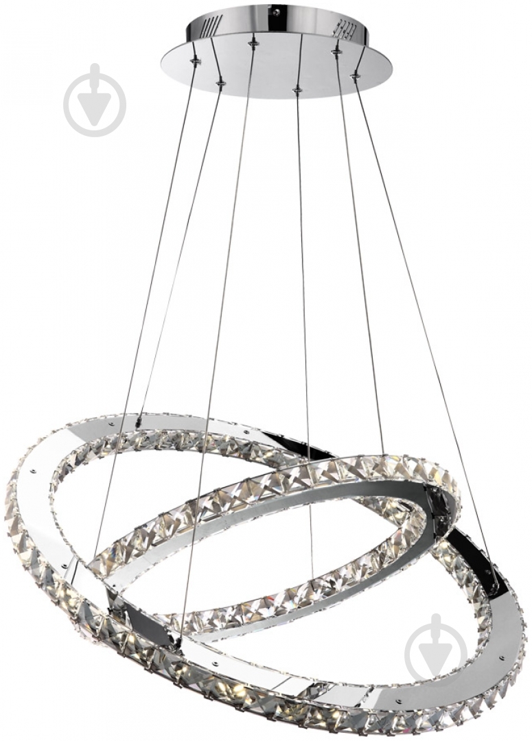 Люстра светодиодная Globo MARILYN LED 60 Вт хром 67032-60 - фото 1