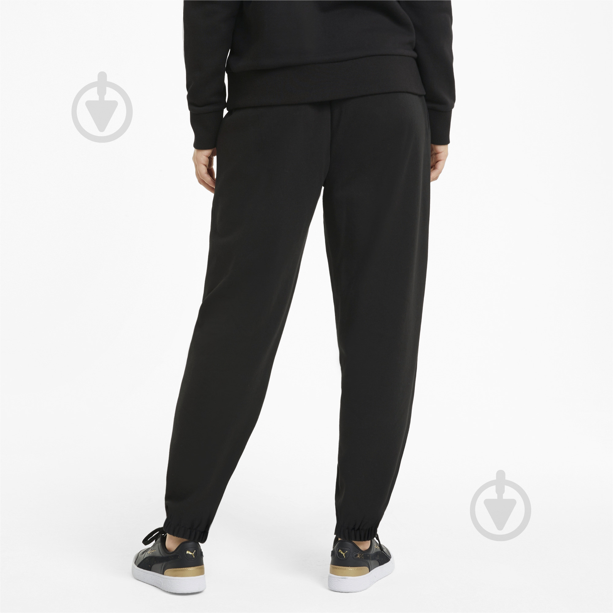 Брюки Puma Classics Relaxed Jogger 53041601 р. S черный - фото 4
