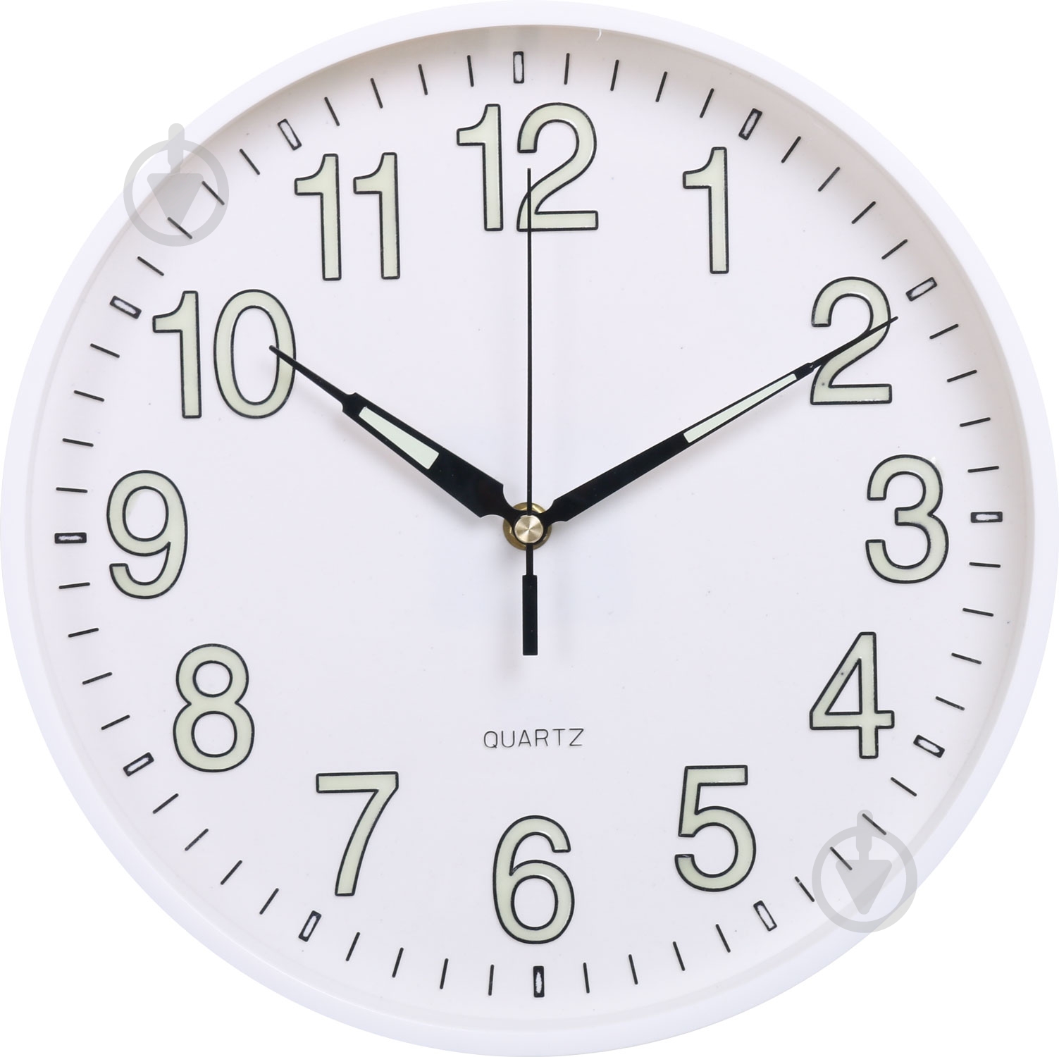 Часы настенные Twinkle 30 см белые Ningbo Royal Clock - фото 1
