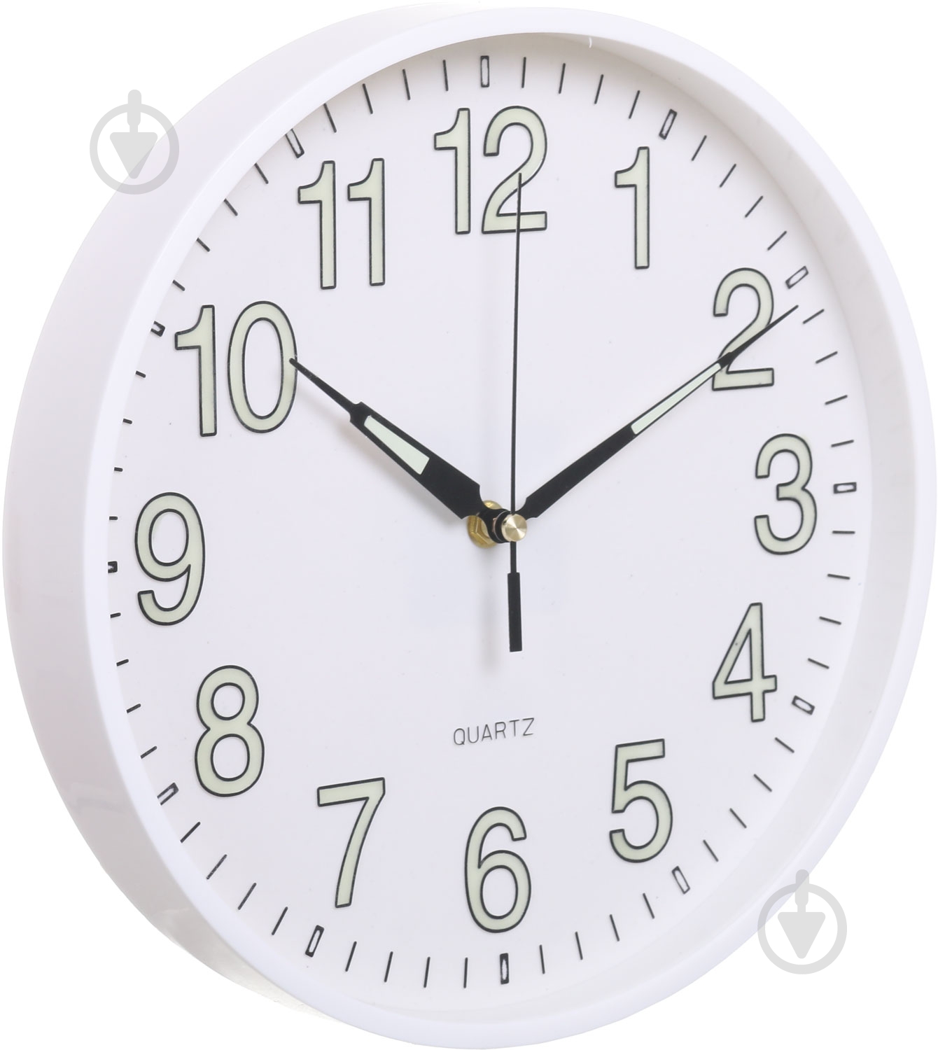 Часы настенные Twinkle 30 см белые Ningbo Royal Clock - фото 2
