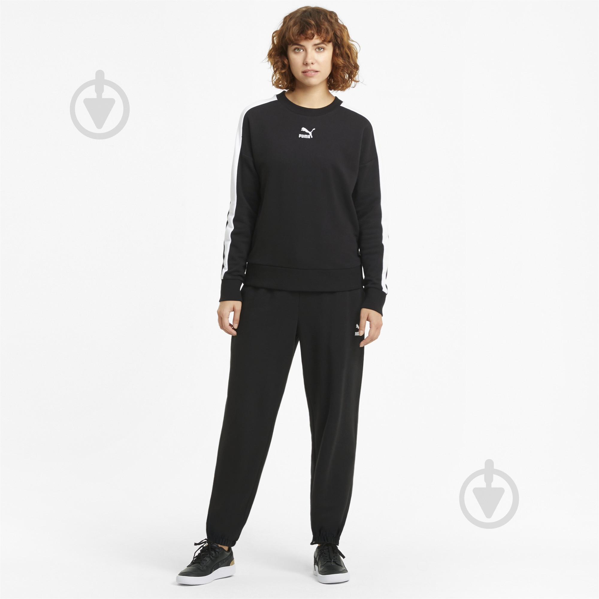 Брюки Puma Classics Relaxed Jogger 53041601 р. M черный - фото 5