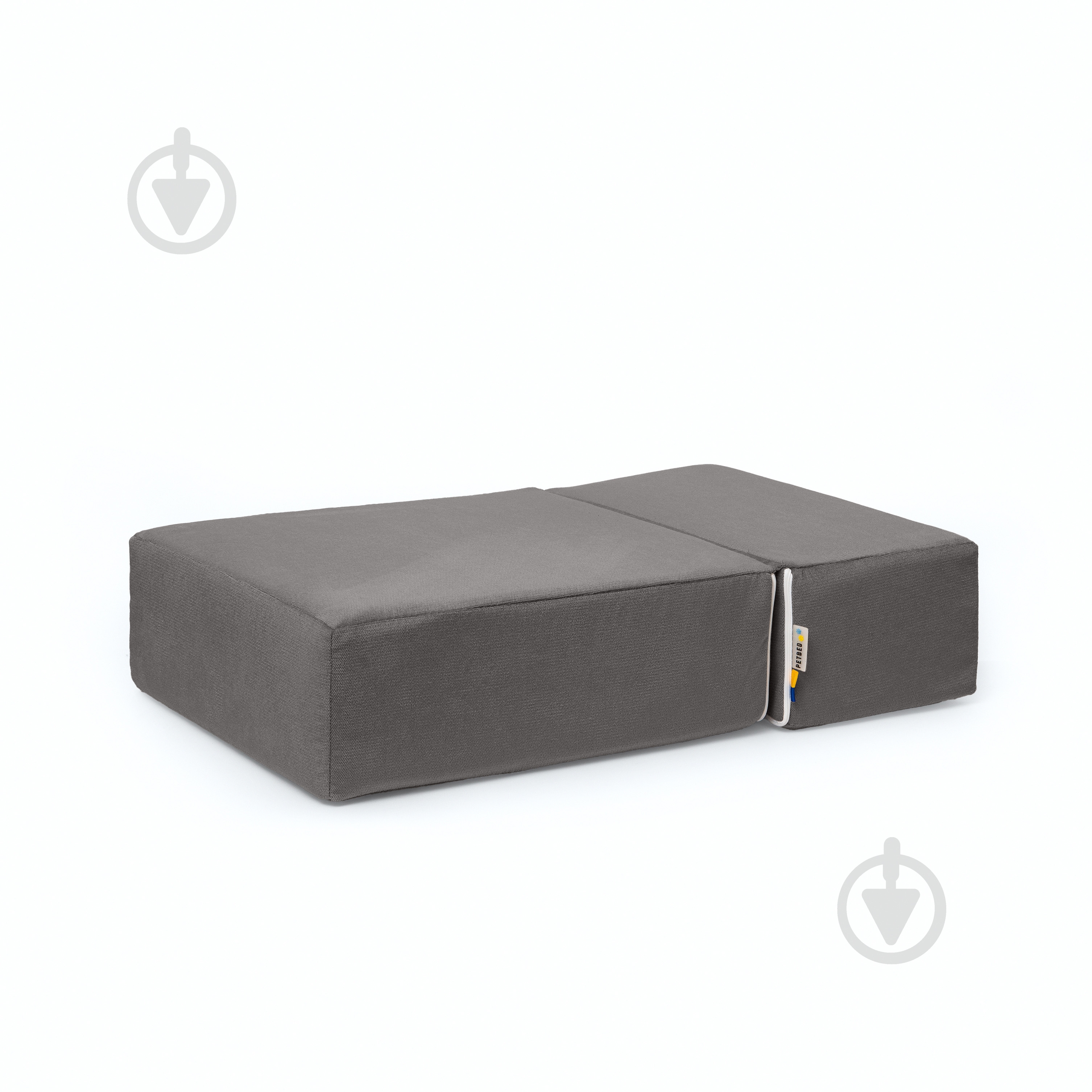 Сходинки м'які PETBED 44х42 см h-30 см велюр темно-сірий - фото 3 Сходинки м'які PETBED 44х42 см h-30 см велюр темно-сірий - фото 3