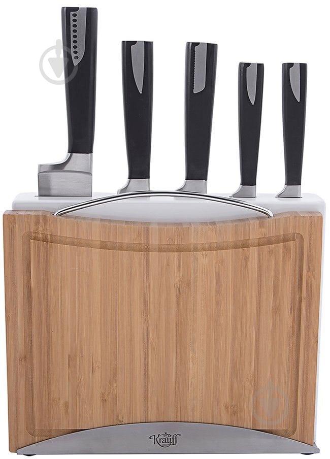 Набор ножей на подставке Krauff 7 предметов 29-243-006 - фото 1