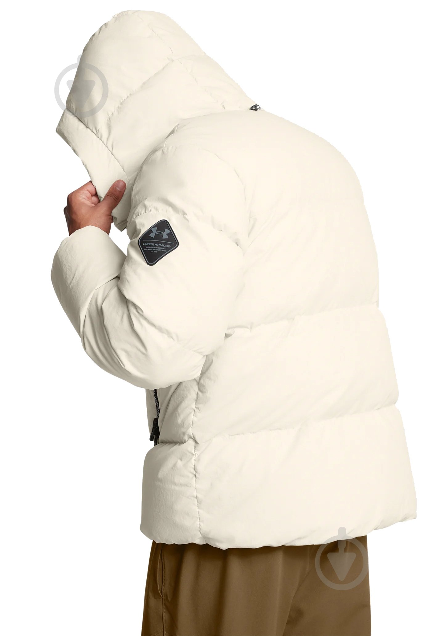Пуховик чоловічий зимовий Under Armour LIMITLESS DOWN JACKET 1384641-110 р.L білий - фото 2