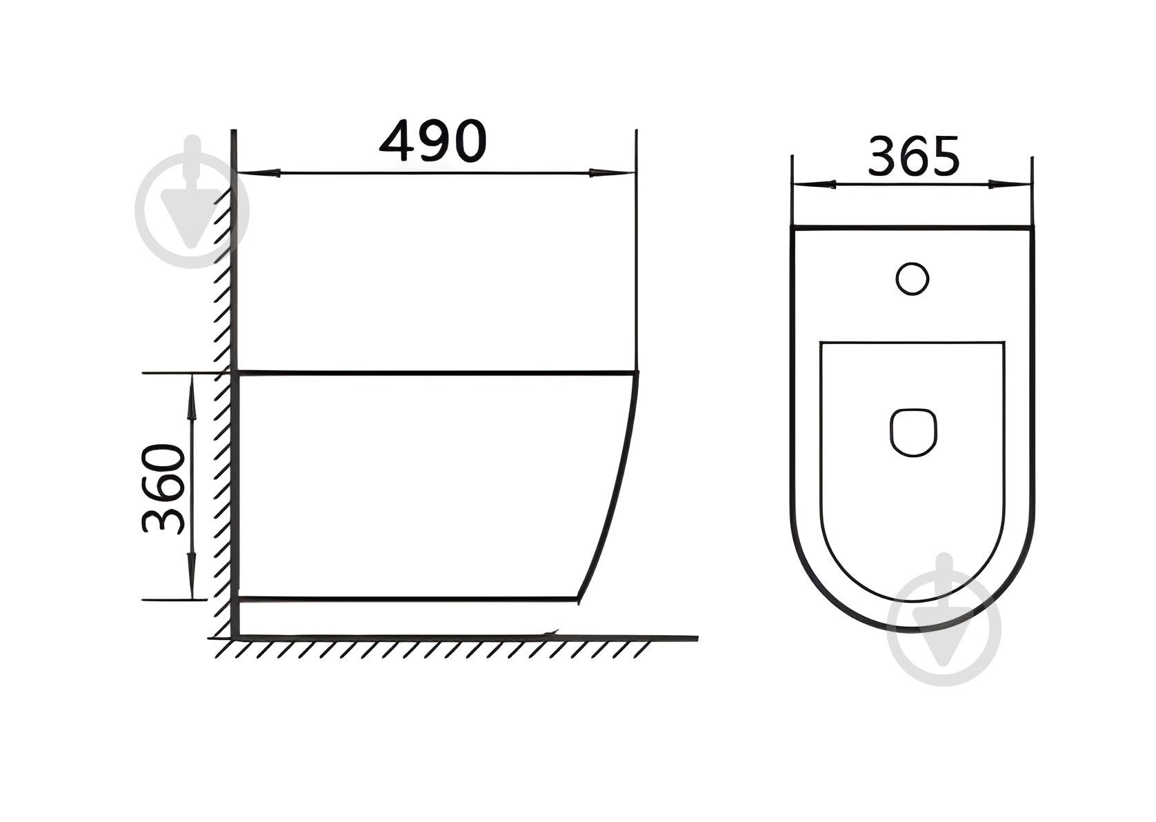 Унитаз подвесной ALDO CERAMICA Sorrento с сиденьем Soft Close дюропласт, Ultra Flush - фото 2 Унитаз подвесной ALDO CERAMICA Sorrento с сиденьем Soft Close дюропласт, Ultra Flush - фото 2