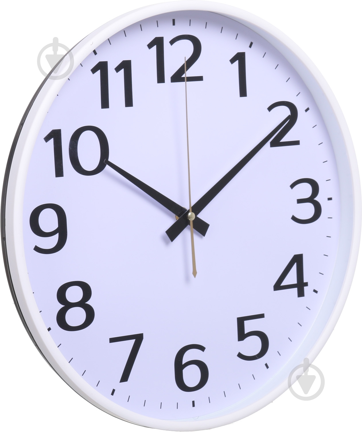 Часы настенные Split 35 см белые Ningbo Royal Clock - фото 2 Часы настенные Split 35 см белые Ningbo Royal Clock - фото 2