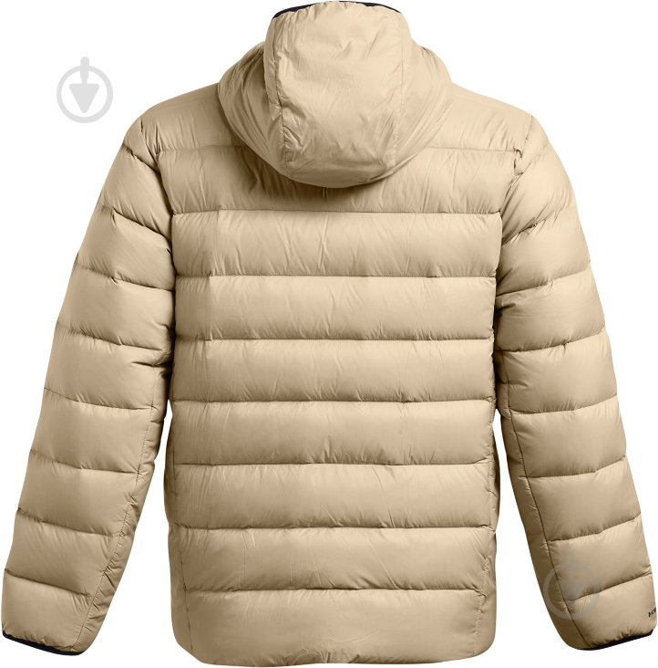 Пуховик чоловічий зимовий Under Armour LEGEND DOWN HOODED JACKET 1385837-299 р.XL бежевий - фото 8