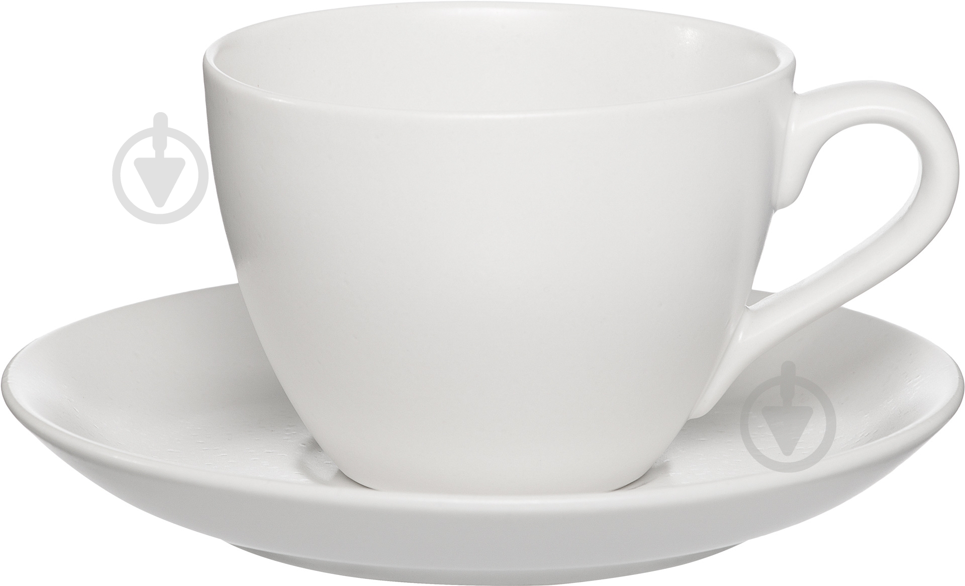 Чашка с блюдцем Mi Ware Matt White 220 мл 8156O - фото 1