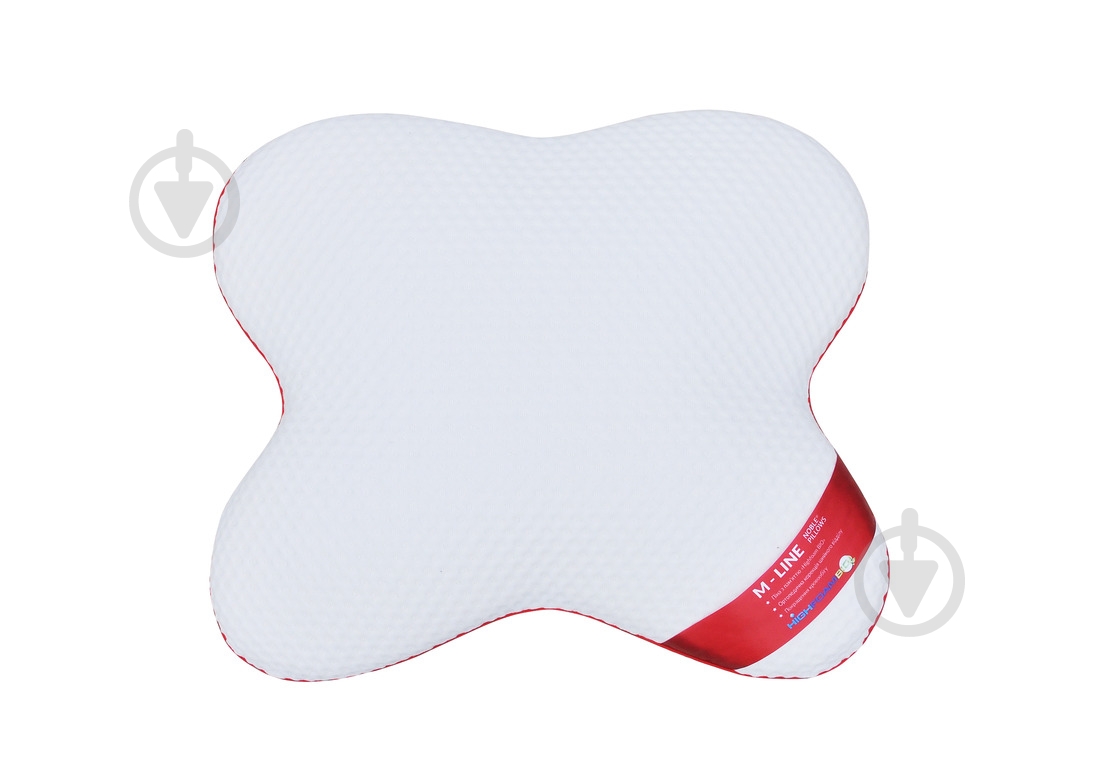 Подушка ортопедична Butterfly Noble 58x50 см білий - фото 4