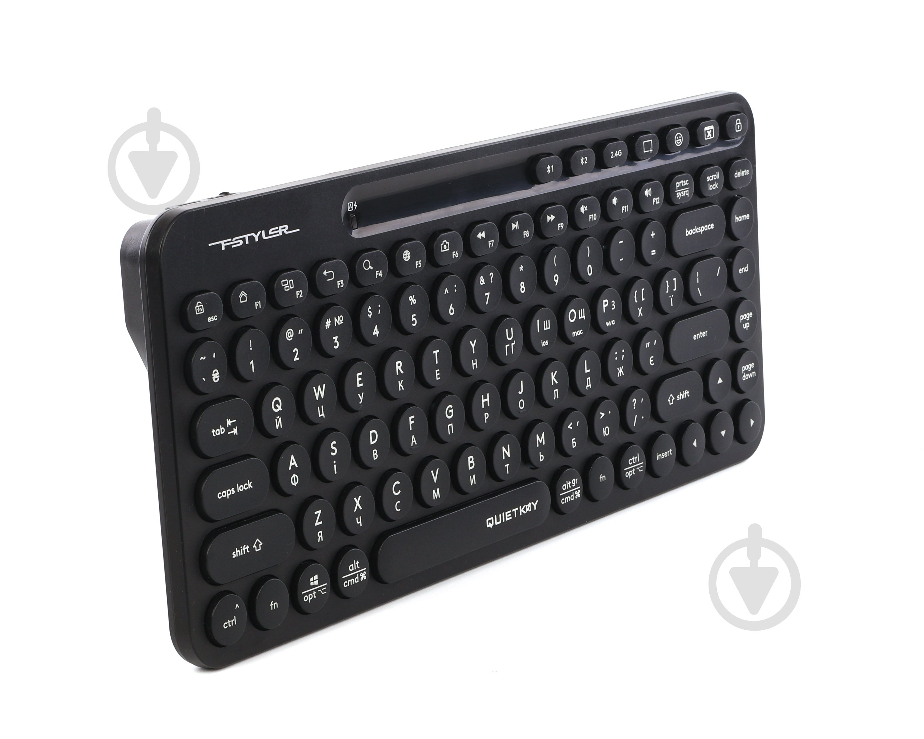 Клавиатура беспроводная A4Tech (FBK36C AS (Black)) black - фото 3