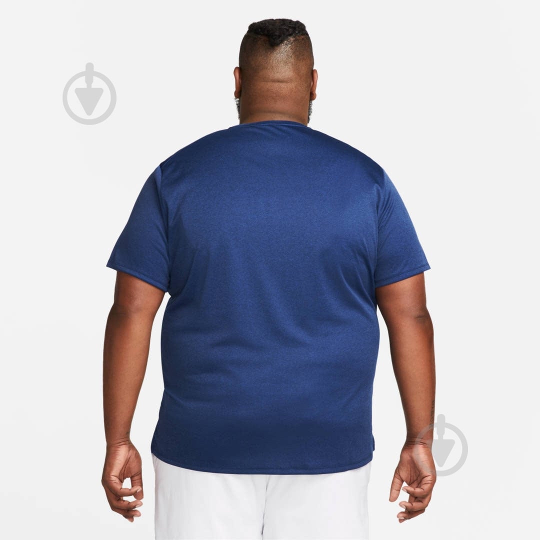 Футболка Nike M NK DF UV MILER SS DV9315-480 синий - фото 2 Футболка Nike M NK DF UV MILER SS DV9315-480 синий - фото 2