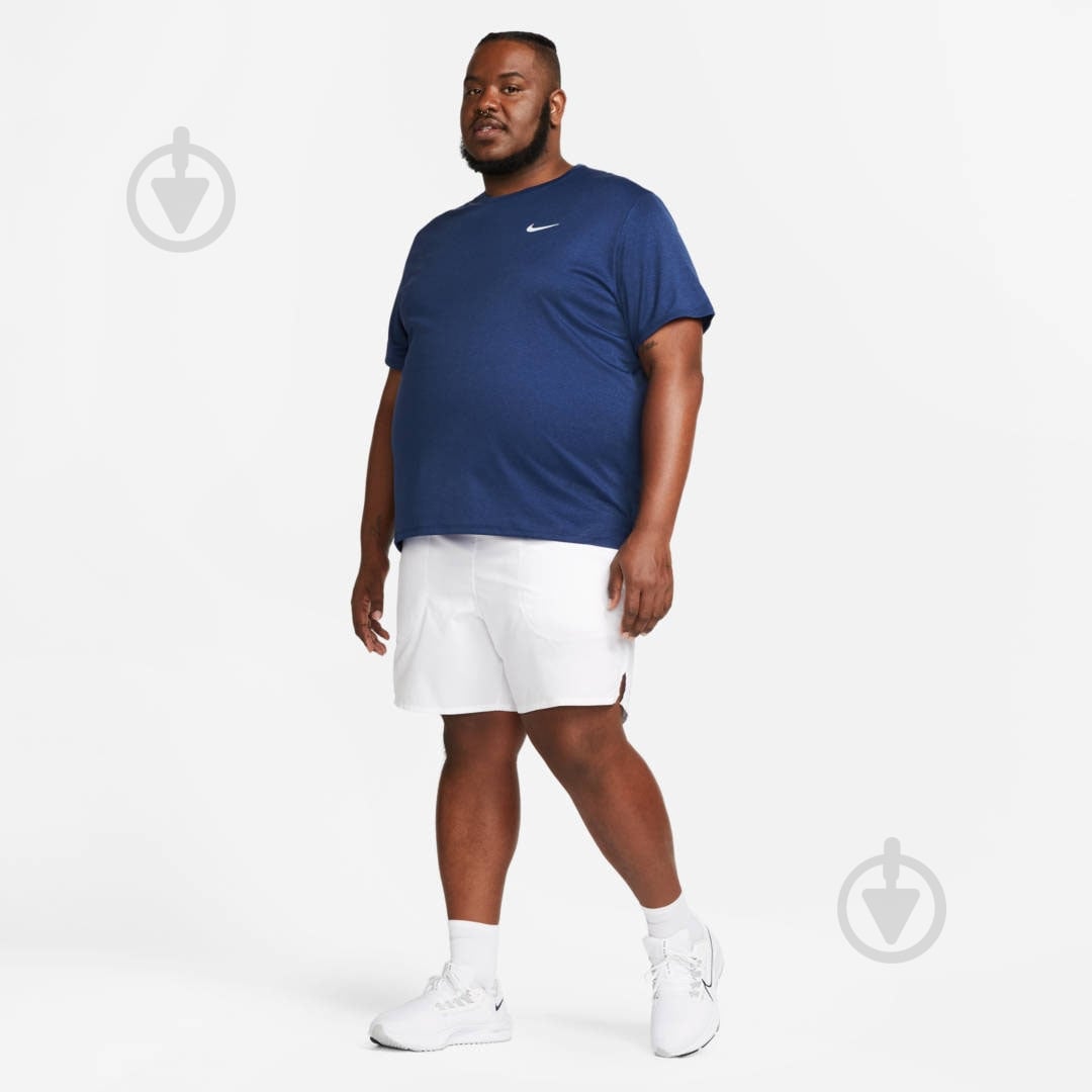 Футболка Nike M NK DF UV MILER SS DV9315-480 синий - фото 4 Футболка Nike M NK DF UV MILER SS DV9315-480 синий - фото 4