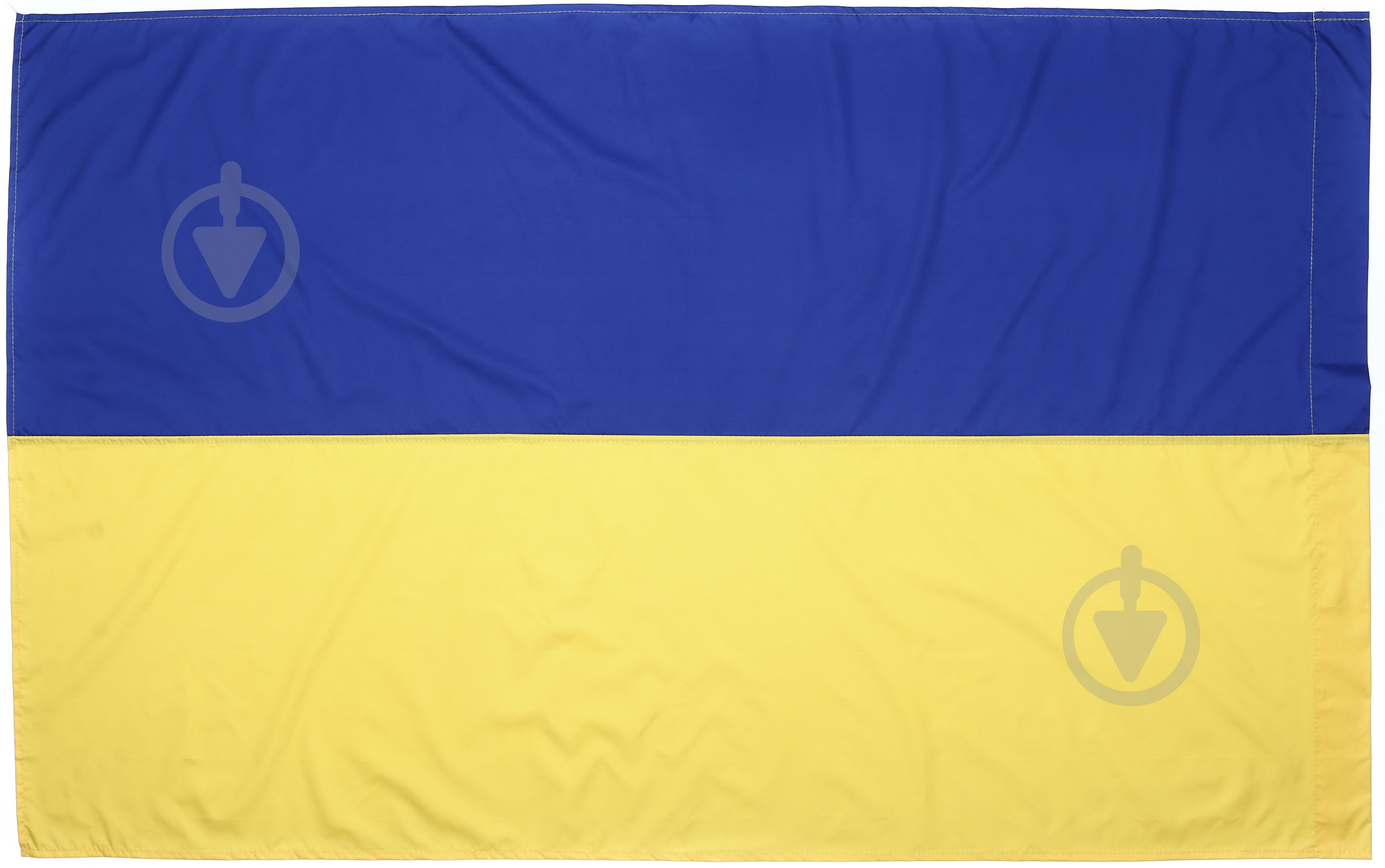 Флаг Украины в банке, сине-желтый, лакированный, 140*90см - фото 4