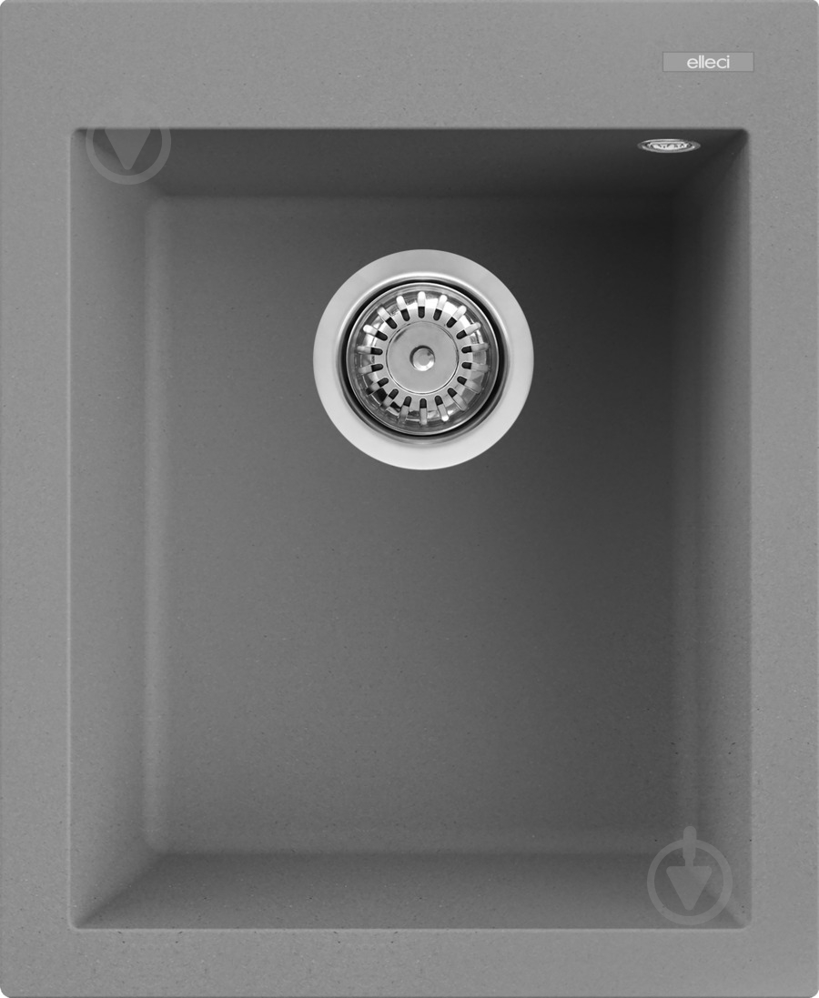 Мойка для кухни ELLECI Q 100 on top Titanium 73 - фото 1 Мойка для кухни ELLECI Q 100 on top Titanium 73 - фото 1
