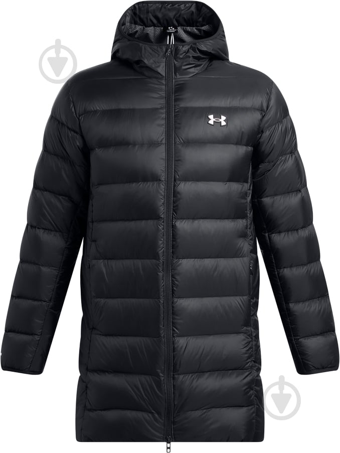 Пуховик чоловічий зимовий Under Armour LEGEND DOWN PARKA 1385839-001 р.L чорний - фото 5