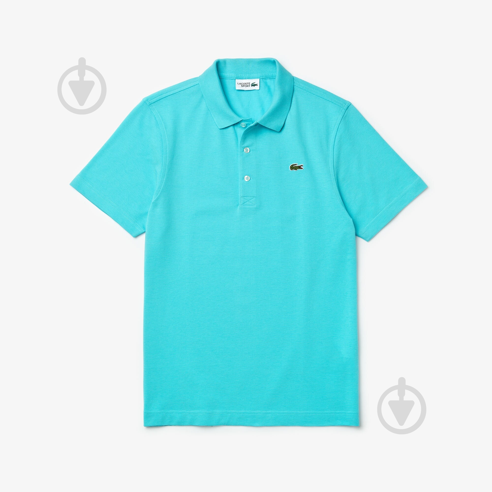 Поло Lacoste L1230HNP р.S голубой - фото 1