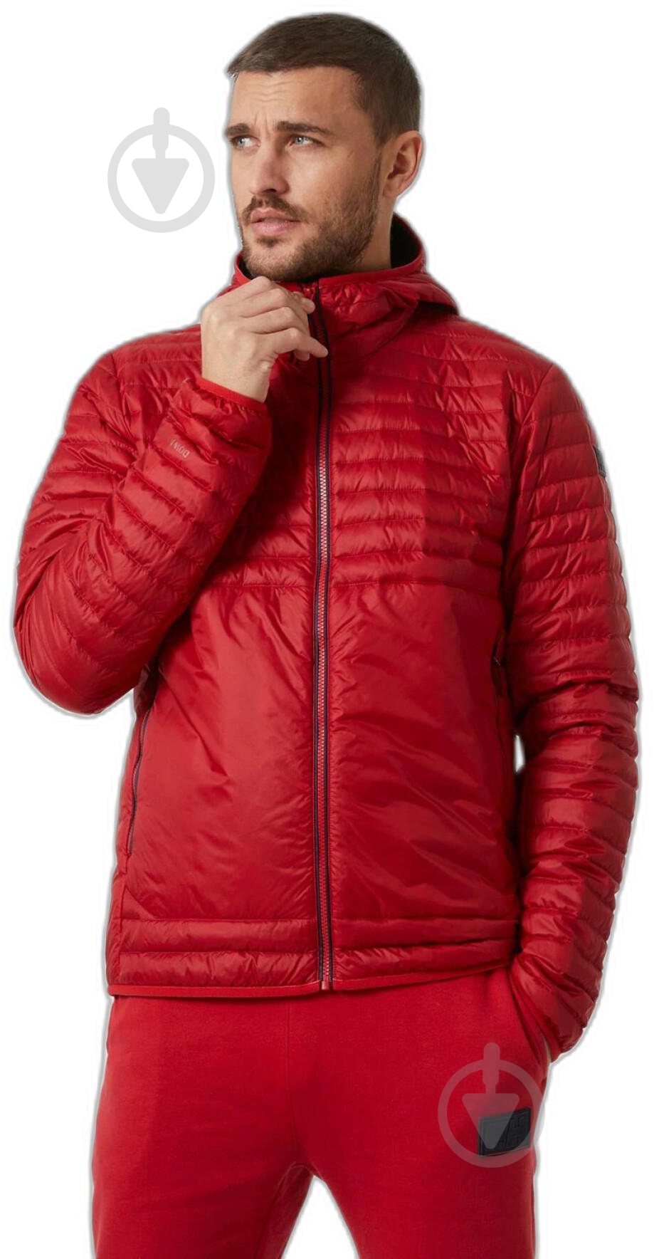 Куртка мужская зимняя Helly Hansen RWB LIGHT DOWN INSULATOR 53789-162 р.M красная - фото 1