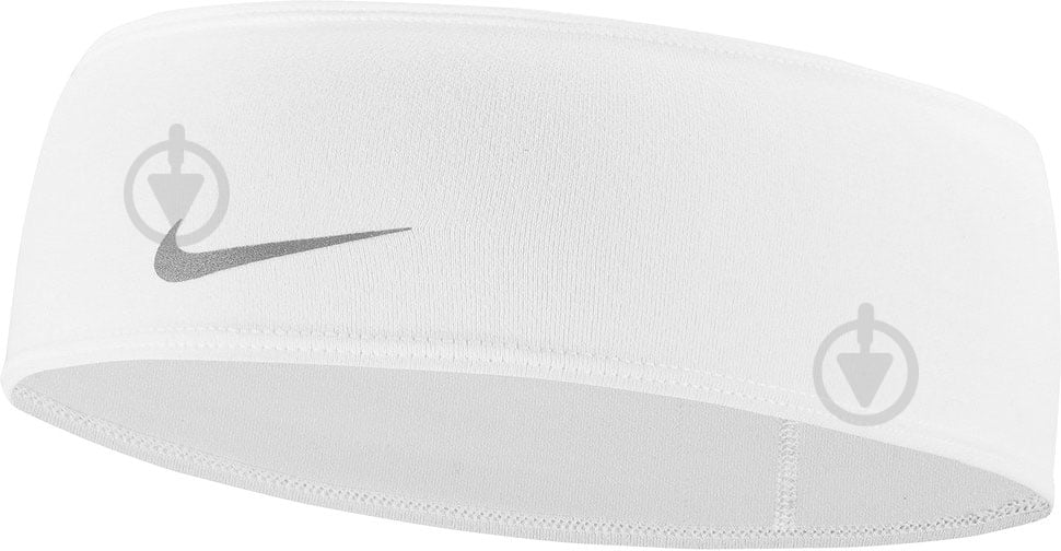 Пов'язка Nike DRI-FIT SWOOSH HEADBAND 2.0 N.100.3447.197.OS р.one size білий - фото 1