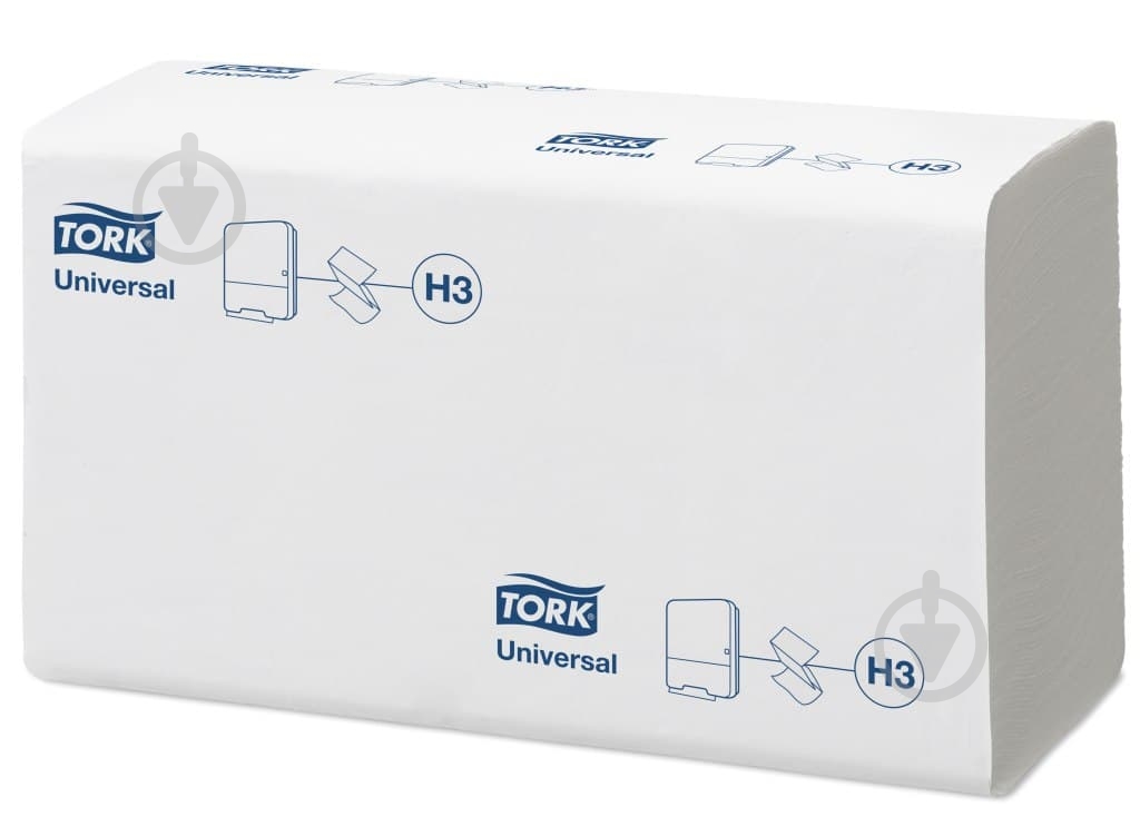 Бумажные полотенца Tork Universal Soft однослойная 300 шт. - фото 1