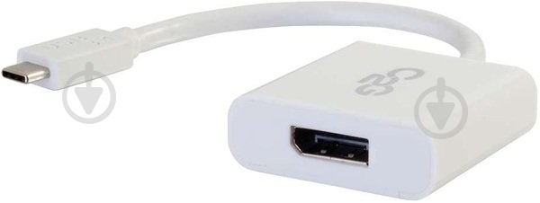 Адаптер C2G USB-C на Displayport белый (CG80520) - фото 2 Адаптер C2G USB-C на Displayport белый (CG80520) - фото 2