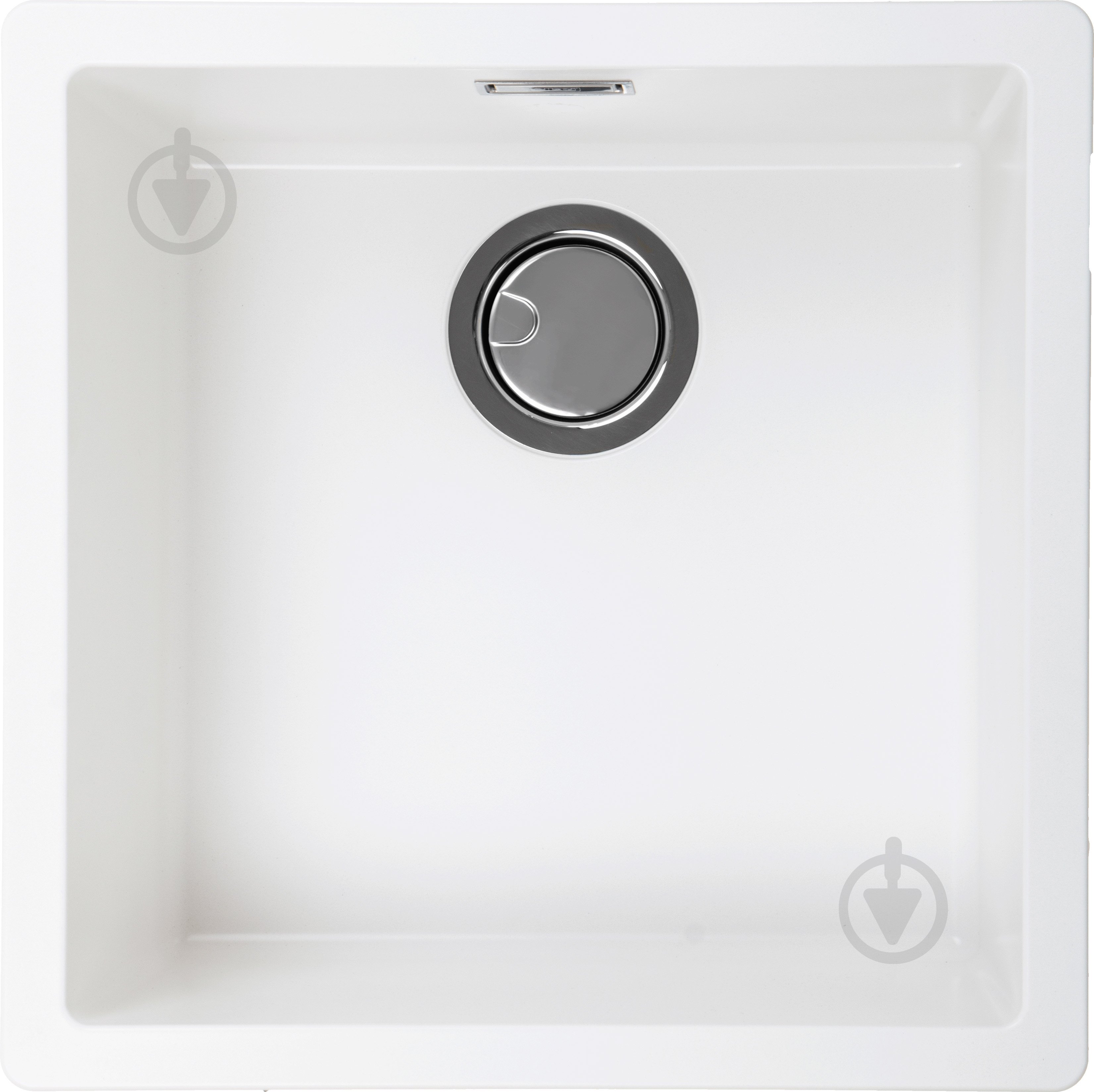 Мойка для кухни ELLECI Zen 102 white 96 - фото 1