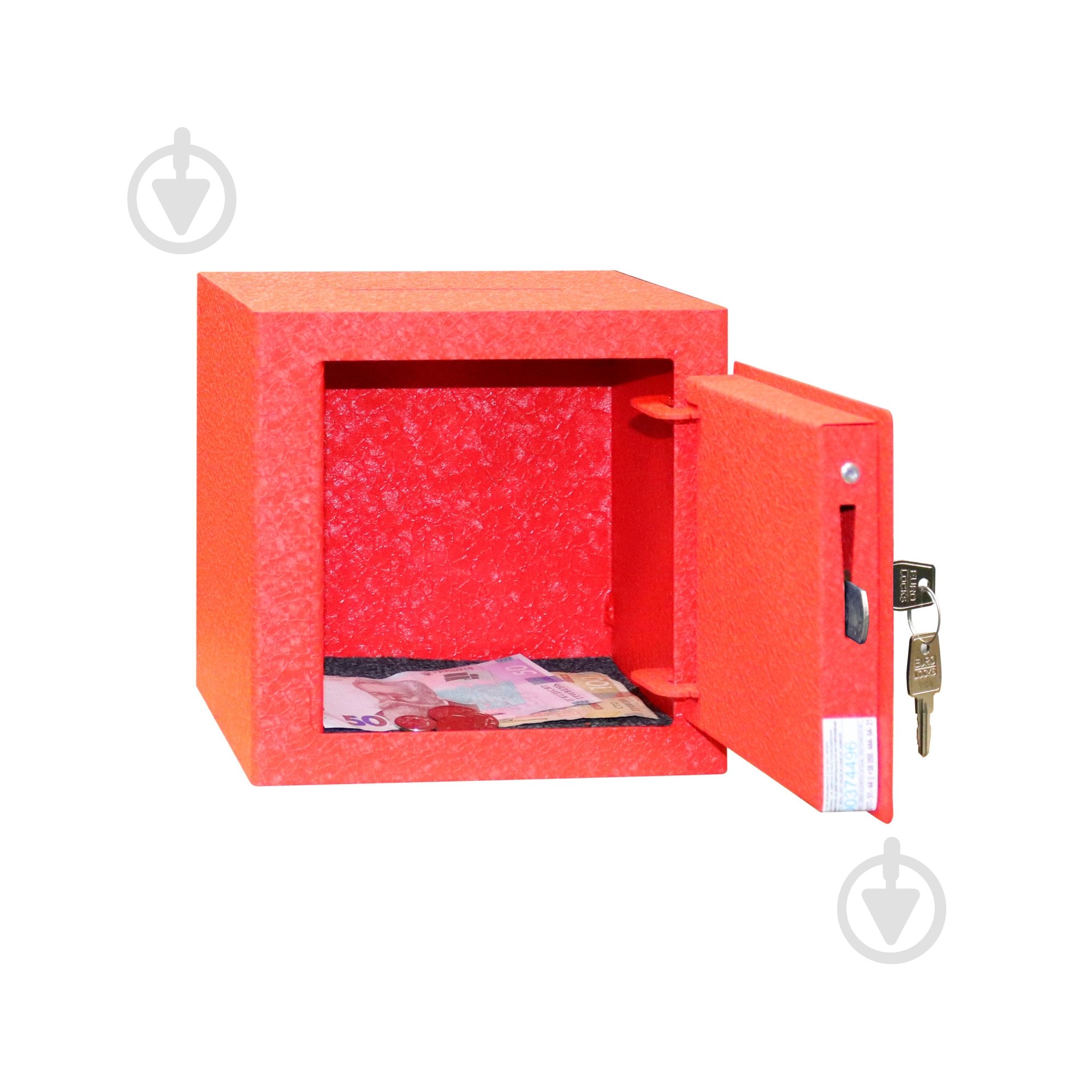 Сейф мебельный Griffon LS.20.K RED - фото 4