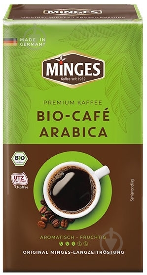 Кава мелена Minges Bamberger Kaffee BIO 250 г - фото 1