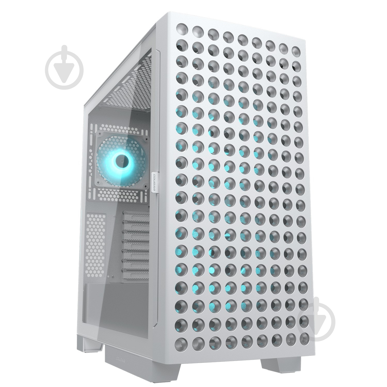 Корпус Cougar Airface ECO RGB White, ATX/mATX/mini-ITX - фото 1 Корпус Cougar Airface ECO RGB White, ATX/mATX/mini-ITX - фото 1