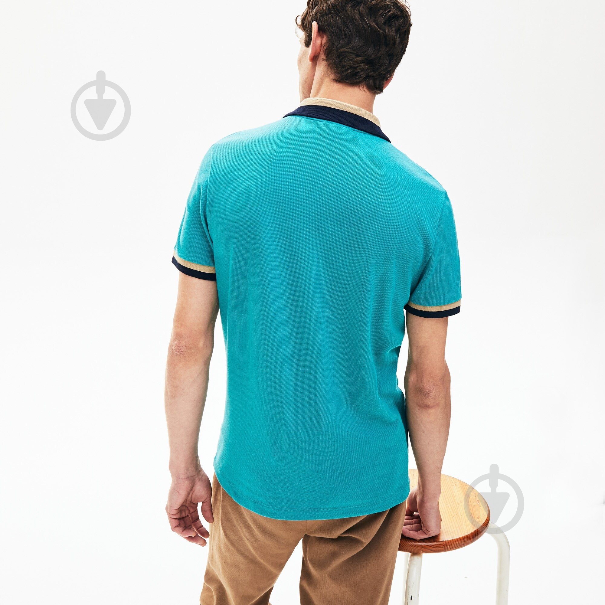 Поло Lacoste PH5095XN3 р.S бирюзовый - фото 3